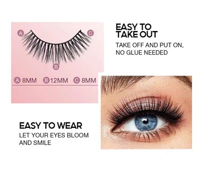 Volymset Limfria lösögonfransar